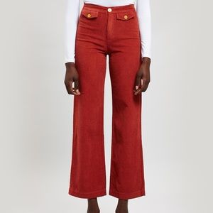 Paloma Wool Lagos corduroy pants EU 40 US 6-8, 14 in high waist